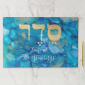 パスソーバーブルースゴールズシーダータイム紙ランチョンマット ペーパーパッド (インサイチュ)