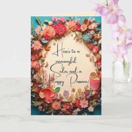 パスソーバーペサチジェウィスホリディグリーティングカード カード (蘭)