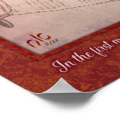 パスソーバーペサチラムトーラスクロールドアポストハーブ ポスター (角)