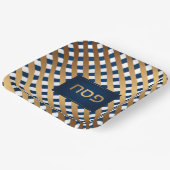 パスソーバーペサックシーダーディナーエレガントヘブライ ペーパープレート (傾斜あり)