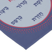 パスソーバーペサッチシーダープレート装飾16'x108' ロングテーブルランナー (コーナー)