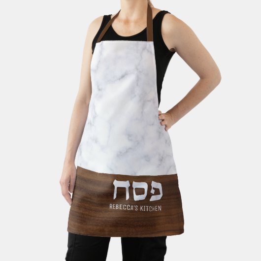 パスソーバーペサパーソナライズされたッハ大理石+木モダン材  エプロン (インサイチュ)