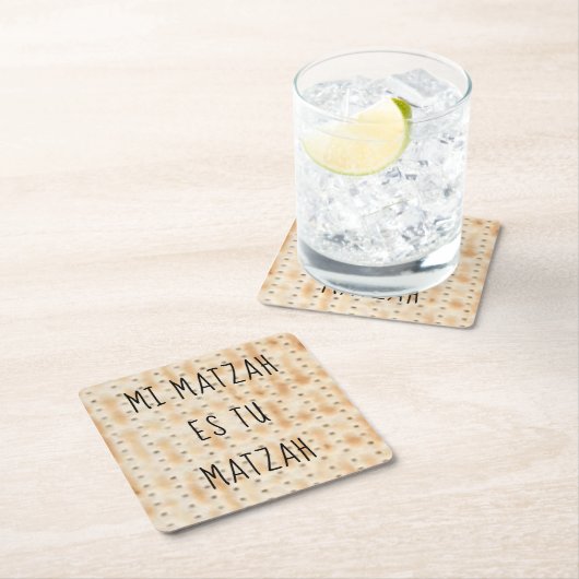 パスソーバーミマツァエストゥマツァ スクエアペーパーコースター (インサイチュ)