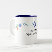 パスソーバー二音コーヒーマグ用のクッシャー ツートーンマグカップ (正面左)