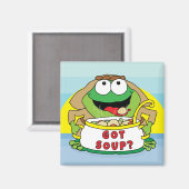 パスソーバー四角得磁石「スープ？」 マグネット (正面/裏面)