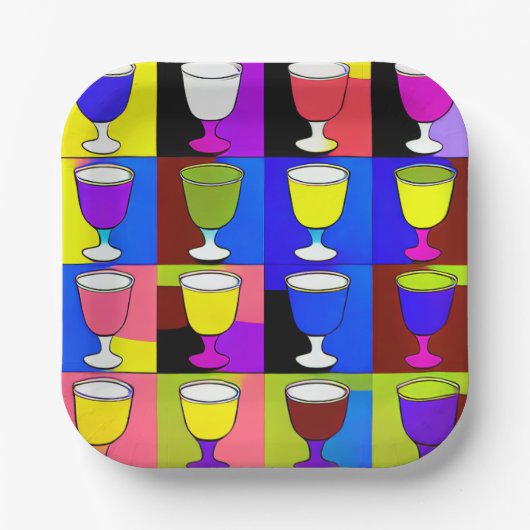 パスソーバー紙プレート ペーパープレート (正面)