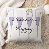 パスソーバー装飾用クッション20「ワイン&フロッグ」 クッション (ブランケット)