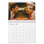 パスタで1年:イタリアのカルブ燃料ドリームカーエンド カレンダー (2月 2026)