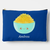 パスタとチーズ アクセサリーポーチ (正面)