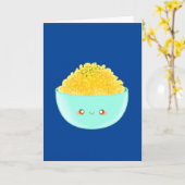 パスタとチーズ カード (黄色い花)