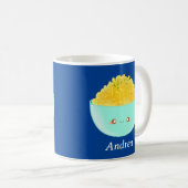 パスタとチーズ コーヒーマグカップ (正面右)