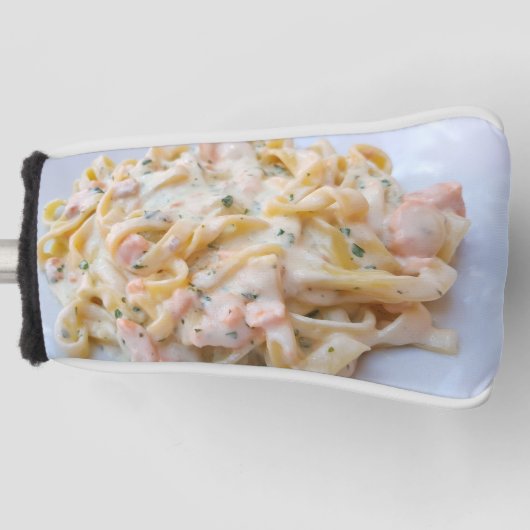 パスタのカスタムな食糧写真 ゴルフヘッドカバー (正面)