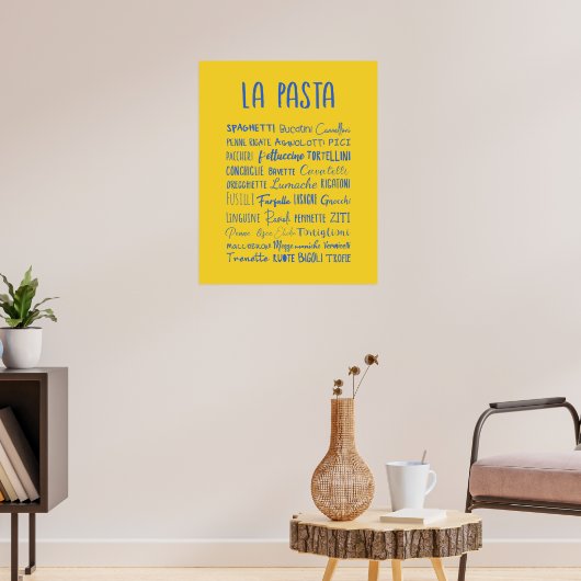パスタのポスター ポスター (リビング3)