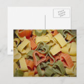 パスタのポストカード ポストカード (正面/裏面)