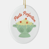 パスタの完全さ セラミックオーナメント (右)