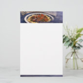 パスタの文房具 便箋 (スタンド正面)