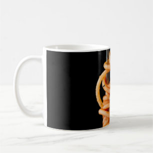 パスタをフォークで回転,フードスパゲッティ コーヒーマグカップ