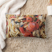 パスタアート装飾用クッション – リアルイタリアン食 ランバークッション (ブランケット)