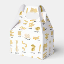 パスタイタリアンの形状と名前のパターン