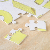 パスタイタリアンシェイプズペンヌボウタイエルボマカロニ ジグソーパズル (側面)