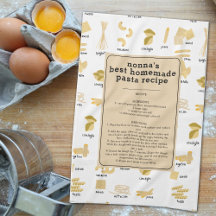 パスタイタリアンシェイプ&ネームレシピノンナキープサケ