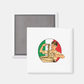 パスタイタリアンー マグネット (正面/裏面)