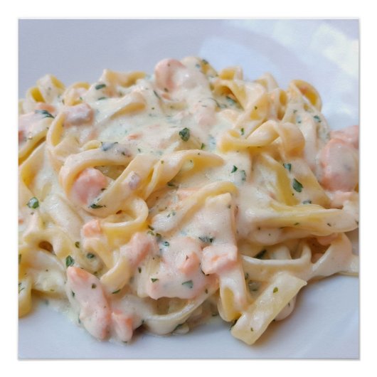 パスタカスタムー食品の写真 ポスター (正面)