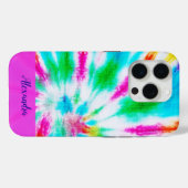 パスタカラフルー抽象デザインタイダイ Case-Mate iPhoneケース (裏面 (横))