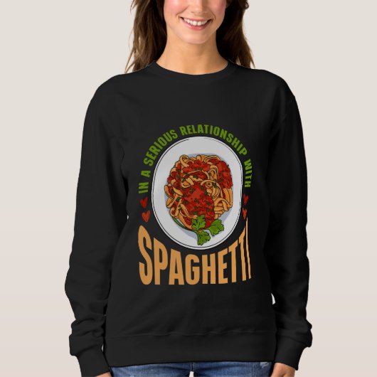 パスタスパゲッティ スウェットシャツ (正面)