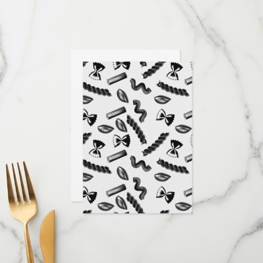 パスタダイバーシティグレーフードイタリアラバーグルメ メニュー (正面/裏面インサイチュ)