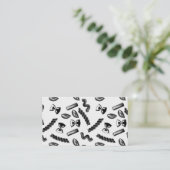 パスタダイバーシティグレーフードイタリアラバーグルメ 名刺 (スタンド正面)