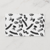 パスタダイバーシティグレーフードイタリアラバーグルメ 名刺 (正面)