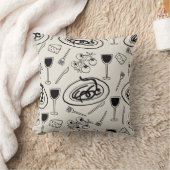 パスタナイトの必需品 クッション (ブランケット)