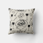 パスタナイトの必需品 クッション (裏面)