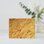 パスタナイトディナー招待状 ポストカード (スタンド正面)