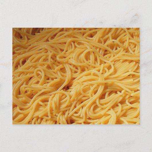 パスタナイトディナー招待状 ポストカード (正面)