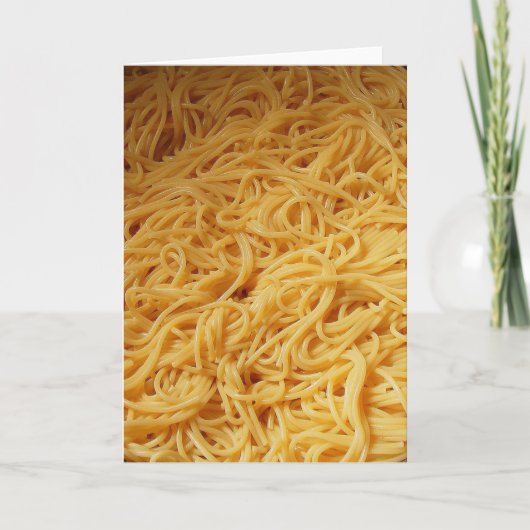 パスタナイトディナー招待状 招待状 (正面)