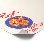 パスタナイト。毎晩 ポスター (角)