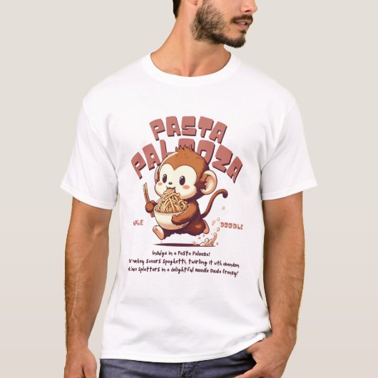 パスタヌードル Tシャツ (正面)