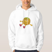 パスタポロ 寝転がって 疲れ果てた Tシャツ (正面)