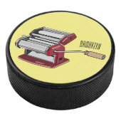 パスタメーカー漫画イラストレーション アイスホッケーパック (3/4)