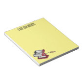 パスタメーカー漫画イラストレーション ノートパッド (アングル)