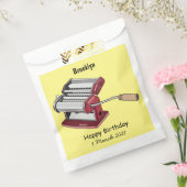 パスタメーカー漫画イラストレーション フェイバーバッグ (封をした状態)