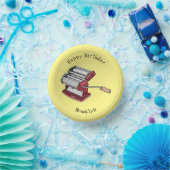 パスタメーカー漫画イラストレーション ペーパーボウル (パーティー)