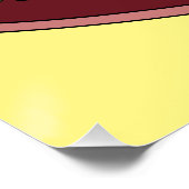 パスタメーカー漫画イラストレーション ポスター (コーナー)