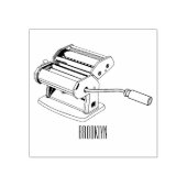 パスタメーカー漫画イラストレーション ラバースタンプ (インプリント)