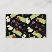 パスタラザグナスープディナーレストラン 名刺 (裏面)