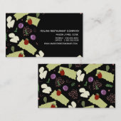 パスタラザグナスープディナーレストラン 名刺 (正面/裏面)