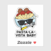パスタラビスタベビーおもしろいフードパスタパン シール (シート)
