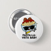 パスタラビスタベビーおもしろいフードパスタパン 缶バッジ (正面&裏面)